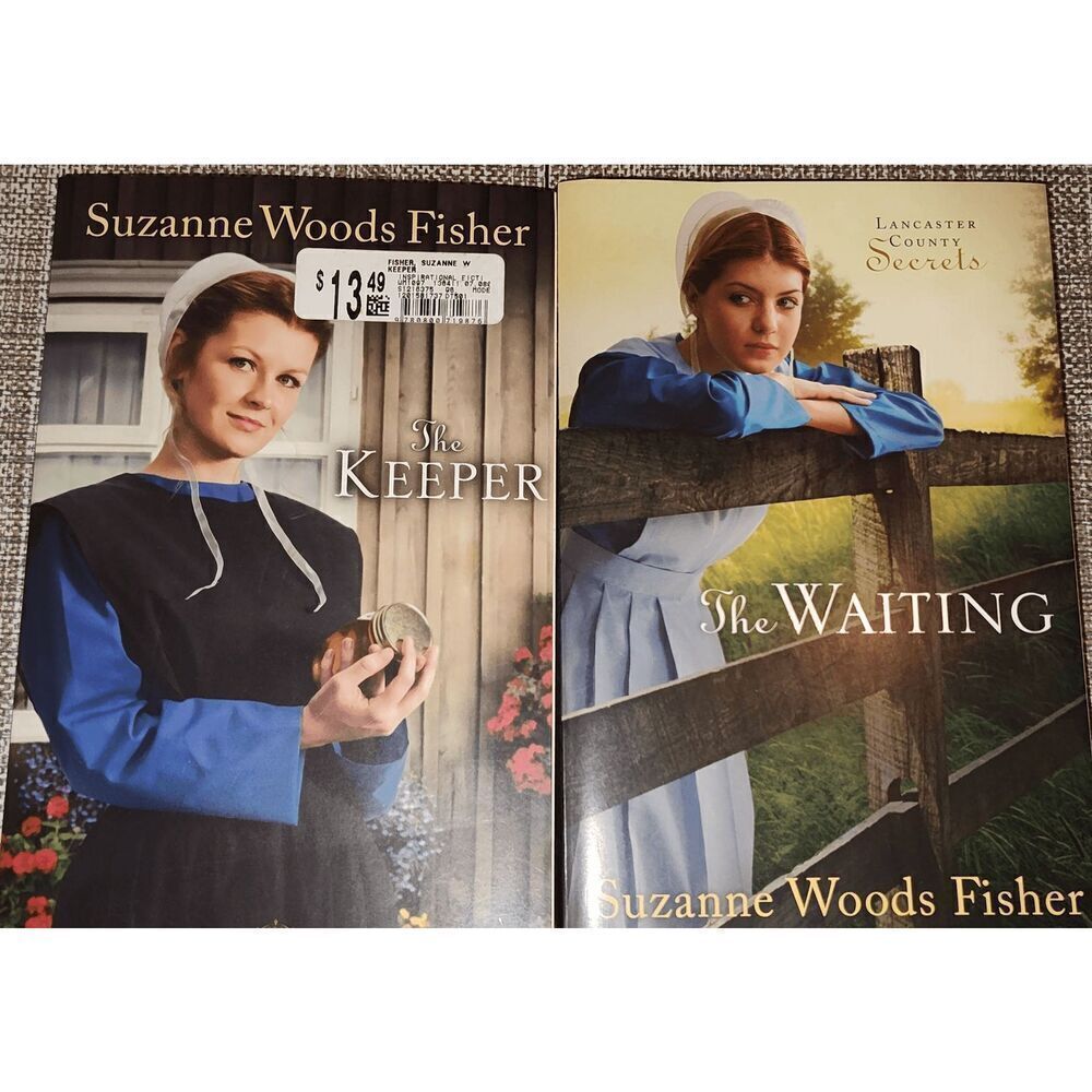 Amish Romance Lot of 2 Suzanne Woods Fisher books Amish Fiction